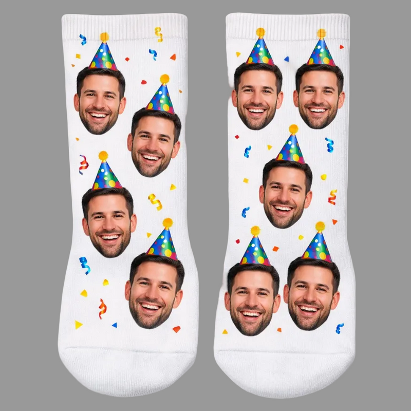 Brother birthday printed socks