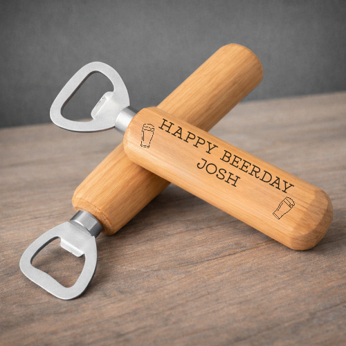 Friend birthday engraved bottle opener