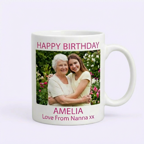 Mug Birthday personalised printed mug