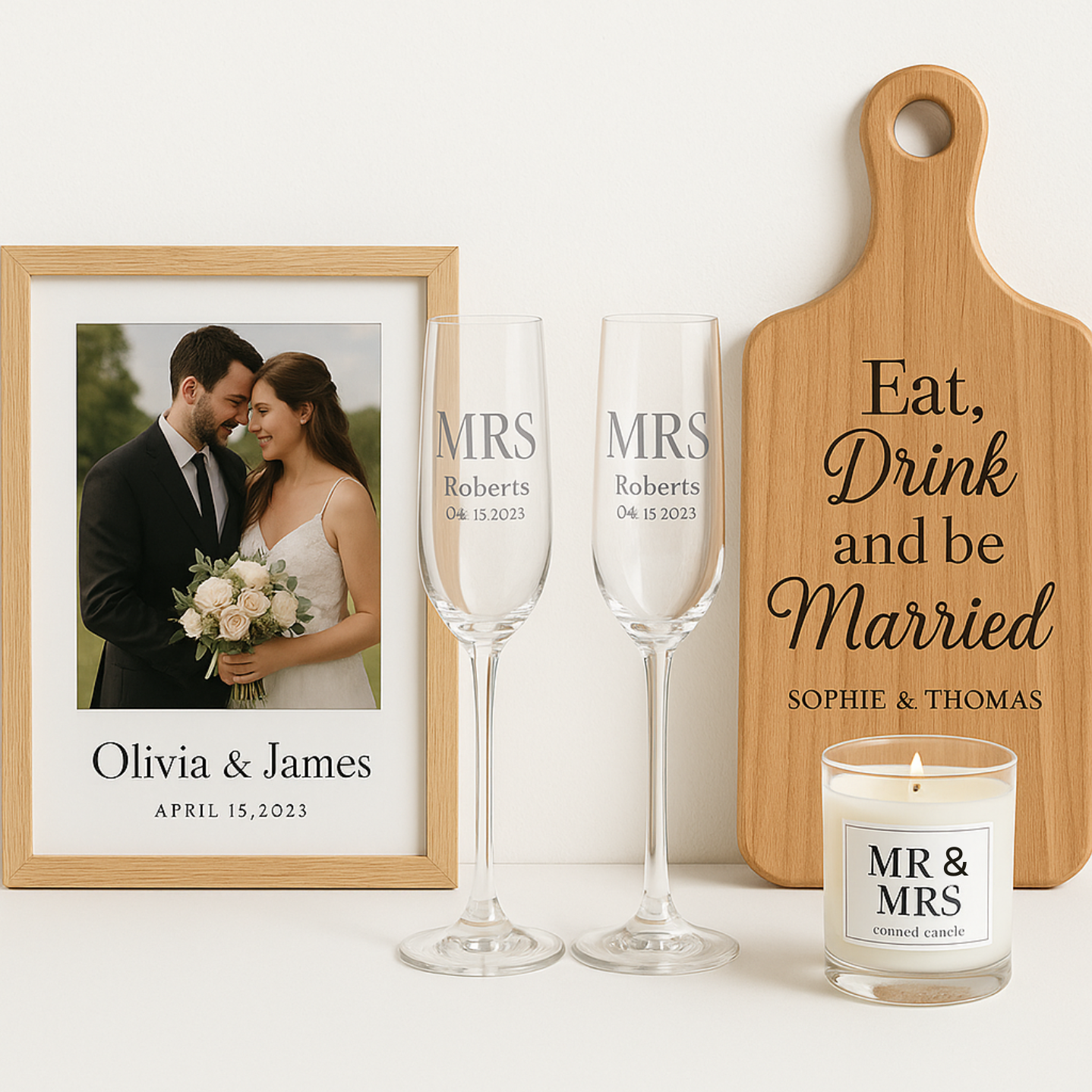 Personalised wedding gifts for mr & mrs and mrs & mrs