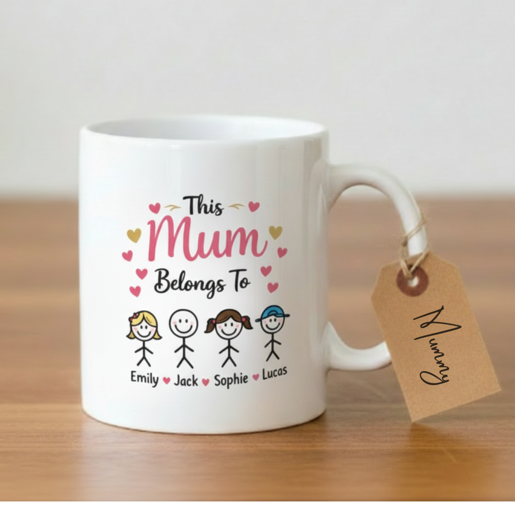 Mug Mothers Day personalised printed mug