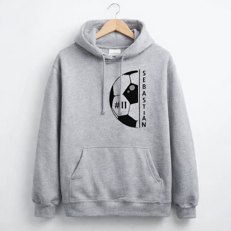 Son birthday personalised hoodie print