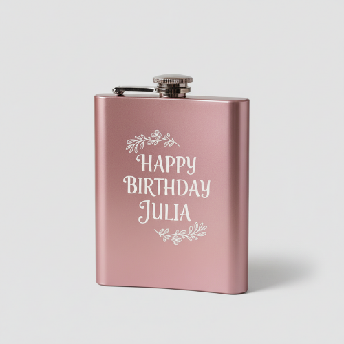 Daughter Birthday engraved hip flask 