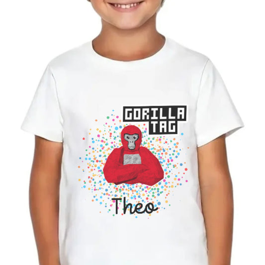 Gorilla Tag Kids Personalised T-shirt