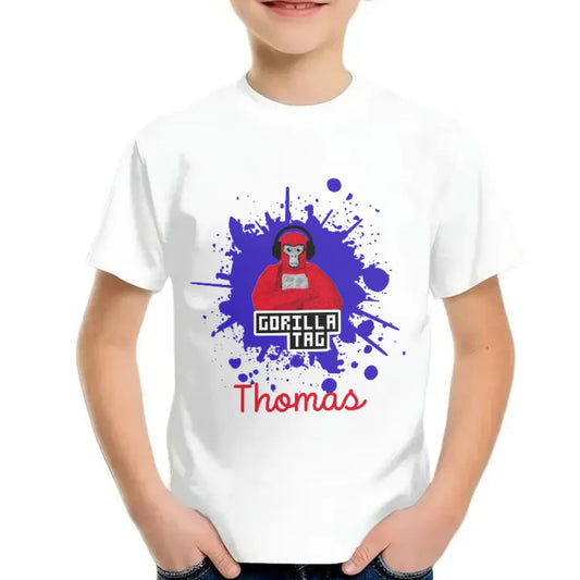 Gorilla Tag Kids Personalised T-shirt