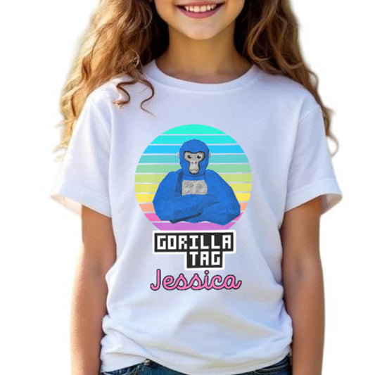 Gorilla Tag Kids Personalised T-shirt