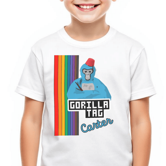 Gorilla Tag Kids Personalised T-shirt